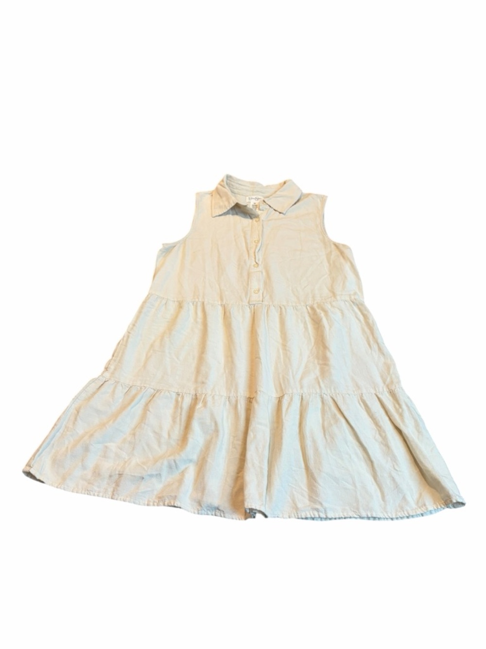 JESSICA SIMPSON linen blend dress